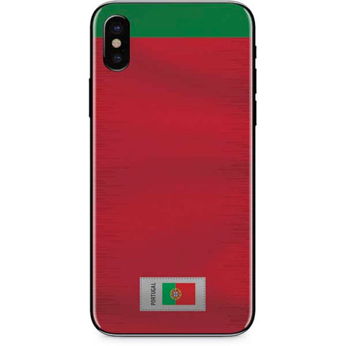 Portugal Soccer Flag iPhone XS Skin